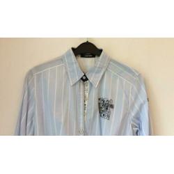 Taifun blauwe blouse maat 42