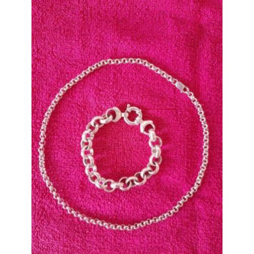 Set ketting met armband Jasseron