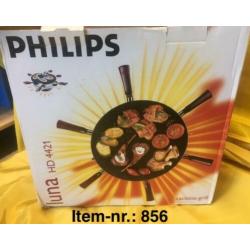 PHILIPS elektrische gourmet stel. Type: LUNA HD 4421.