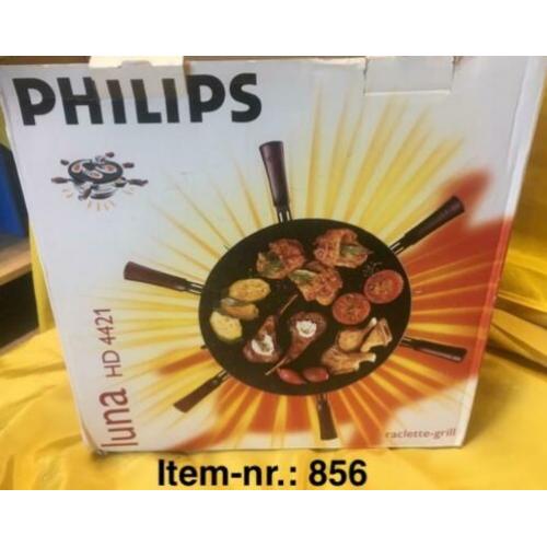 PHILIPS elektrische gourmet stel. Type: LUNA HD 4421.