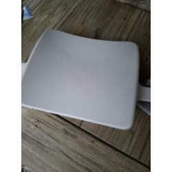 Stokke tripp trapp zachtroze rugleuning babyset met kussen
