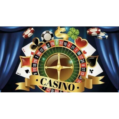 Casinofeest casino decoratie