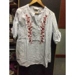 Striped dames blouse, maat: s /m