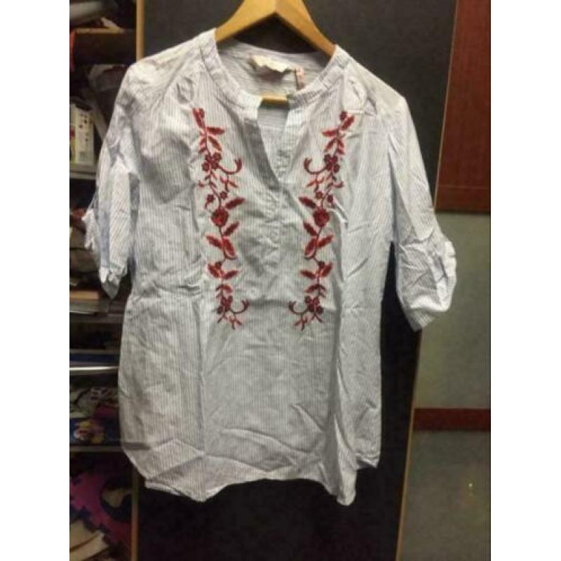 Striped dames blouse, maat: s /m