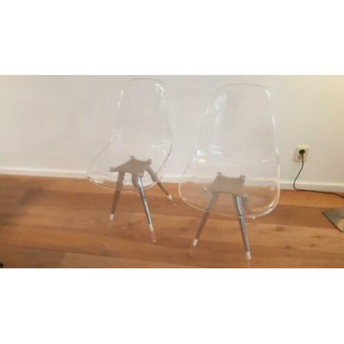 Transparant kunstof kuipstoelen