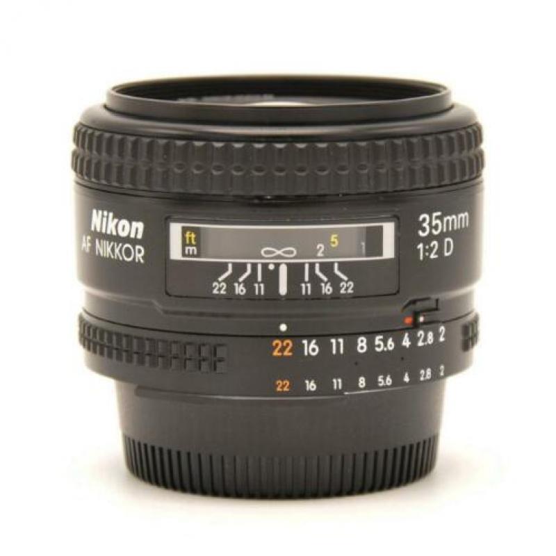 Nikon AF Nikkor 35mm F2D (Occasion) + 1 jaar Garantie!