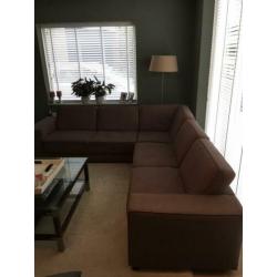 Hoekbank stof 250x270 cm