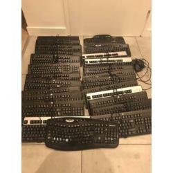 25 toestenborden usbkabel