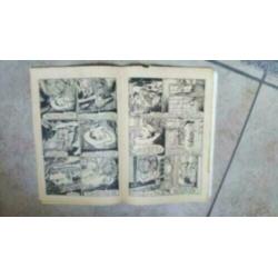 593. Antiek Comic Strip Fred Penner 1956 De dood van