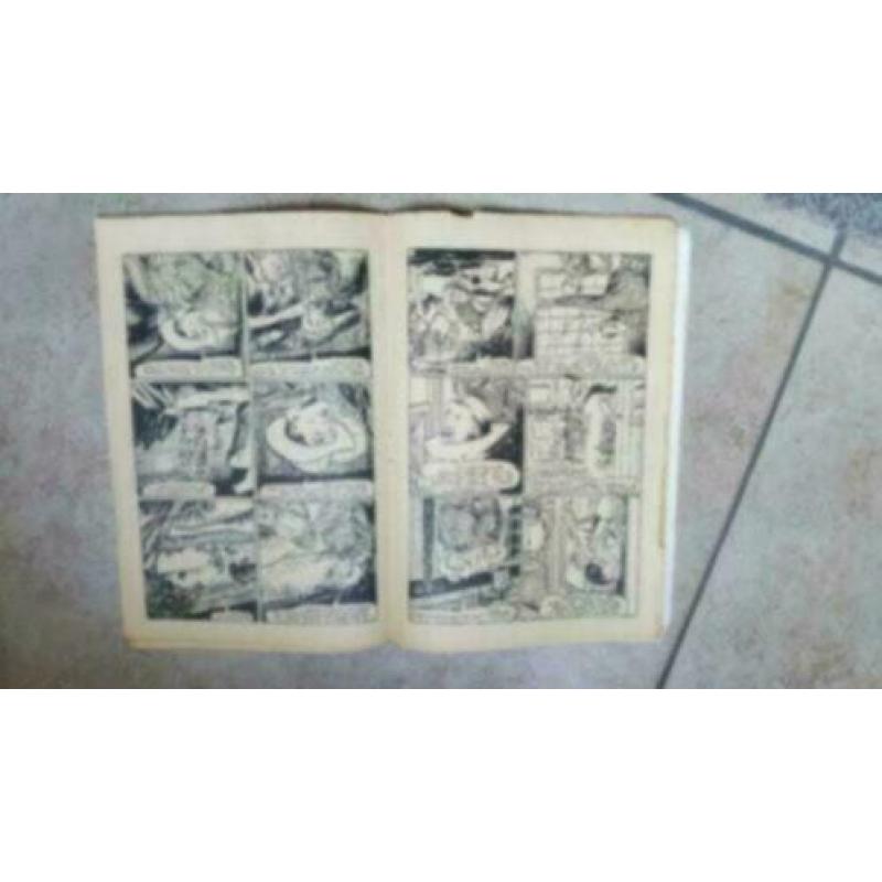 593. Antiek Comic Strip Fred Penner 1956 De dood van