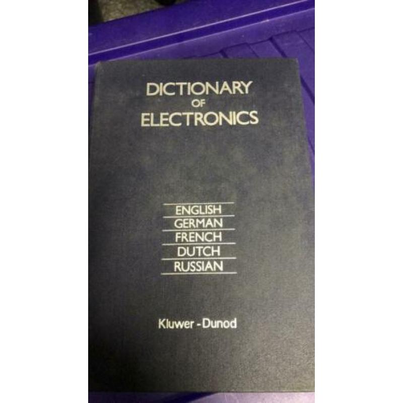 Kluwer electronica woordenboek 5 talen