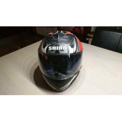 Nette Shiro helm maat S 55-56 voor de motor of scooter