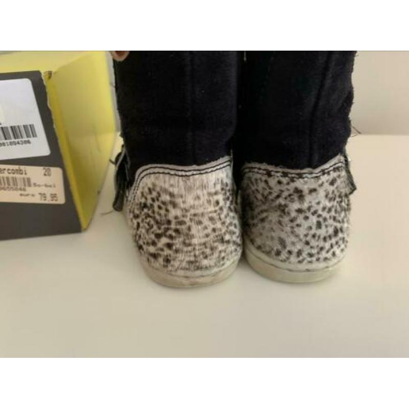 Bo-Bell meisjes schoenen laarsjes maat 24 leer