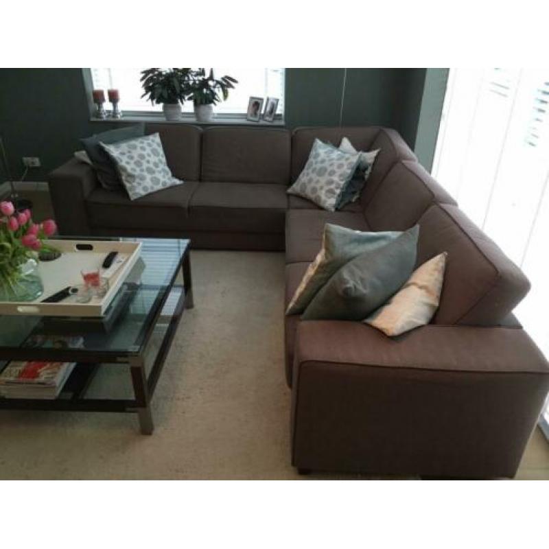 Hoekbank stof 250x270 cm