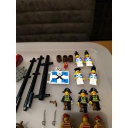 Lego Pirates - Piraten minifiguren en onderdelen