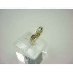 Ring goud met ca 0.15K diamanten / Z6245