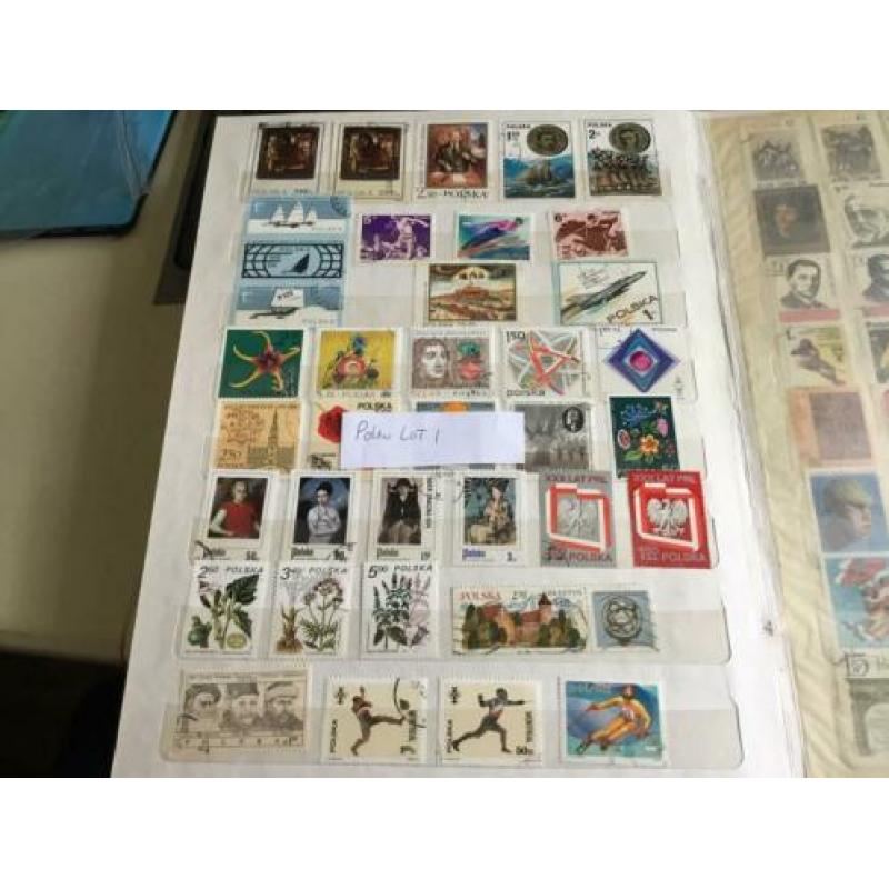 Polen lot 1 , gestempeld