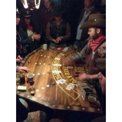 Casinofeest casino decoratie