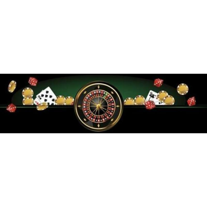 Casinofeest casino decoratie