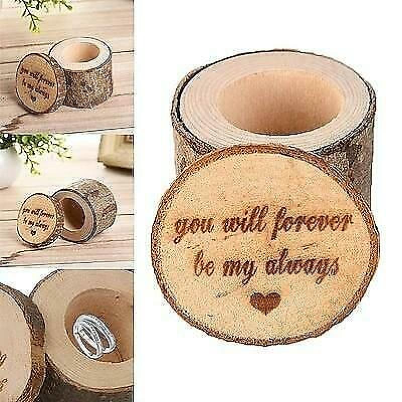 Sets met 2 houten ringendoosjes Mr en Mrs of His en Hers