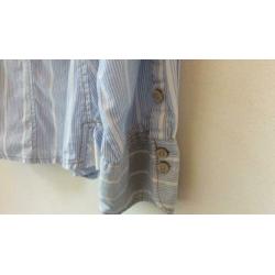 Taifun blauwe blouse maat 42