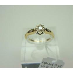 Ring goud met 0.10K diamant / Z6267