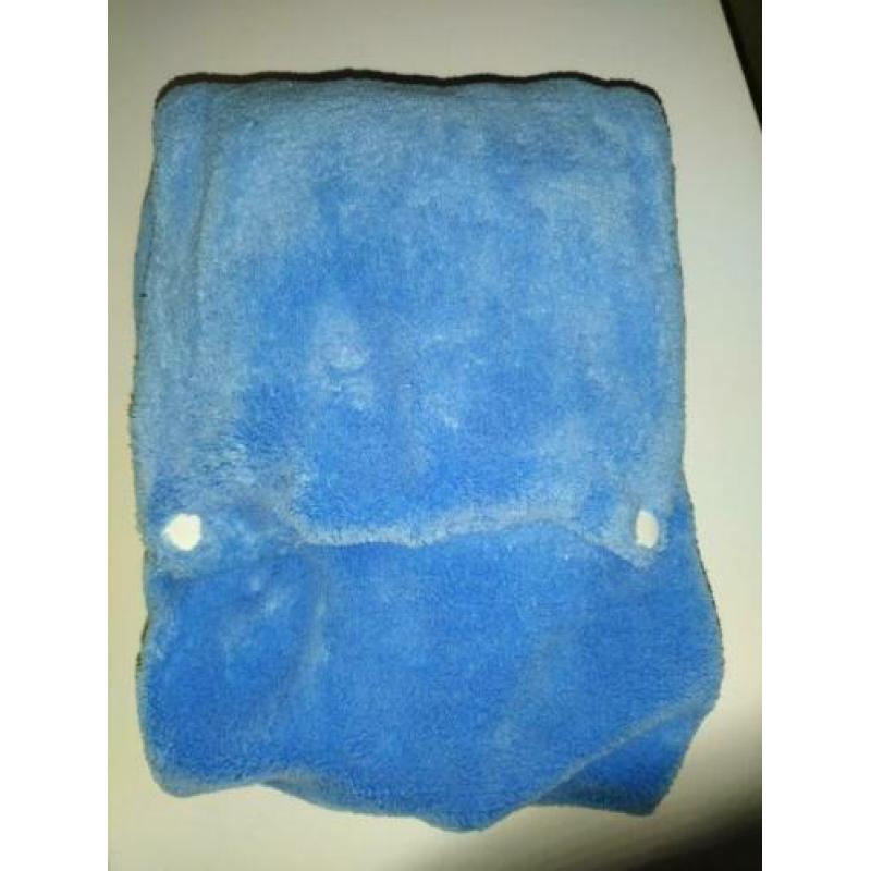 Verschoningsmat snooze baby blauw