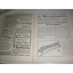 Mooi tijdschrift oktober 1935, De Waterkampioen