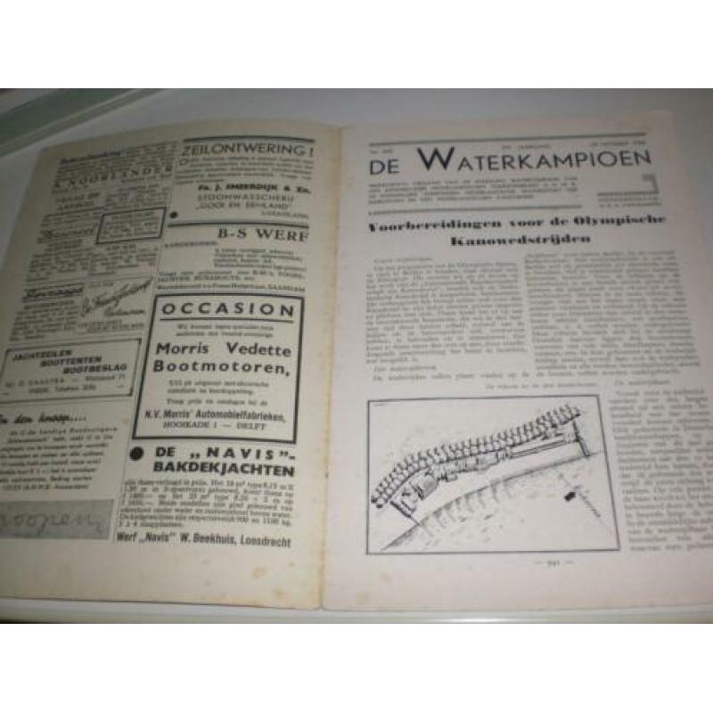 Mooi tijdschrift oktober 1935, De Waterkampioen