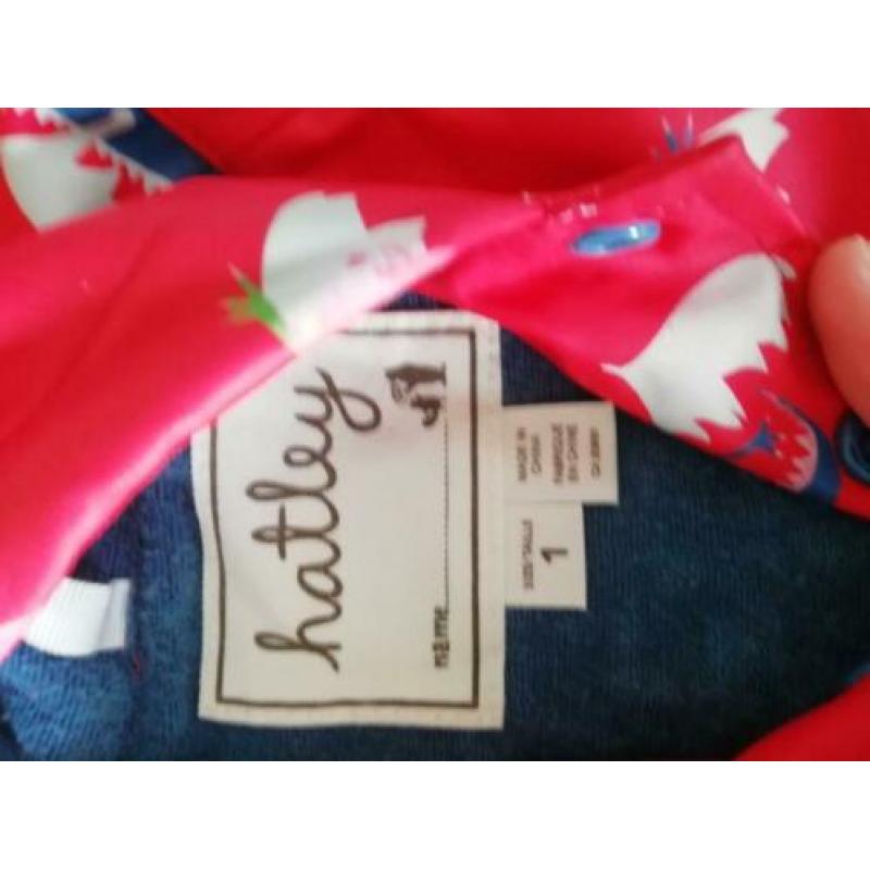 Hatley regenjas zomerjas maat 1 jaar of 86/92