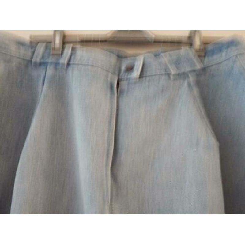 Jeans rok blue used mt.54 (XXL)