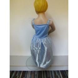 Verkleedkleren:Nieuwe Disney Assepoester maat 110/116 (n752)