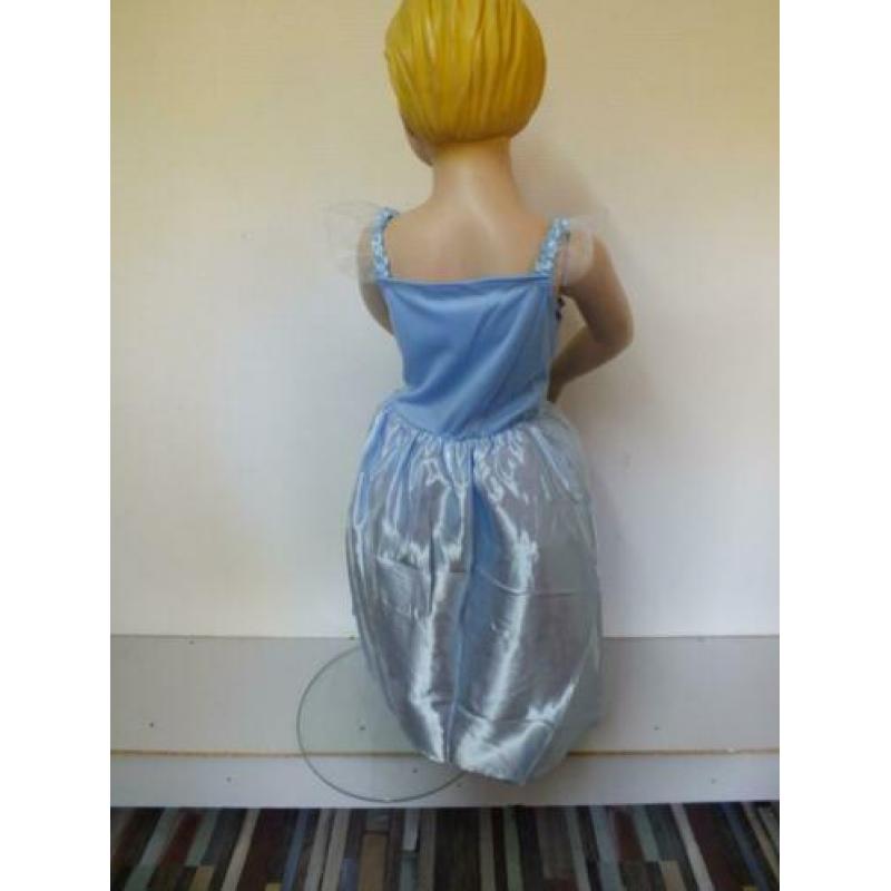 Verkleedkleren:Nieuwe Disney Assepoester maat 110/116 (n752)