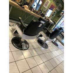 2x Barber stoel