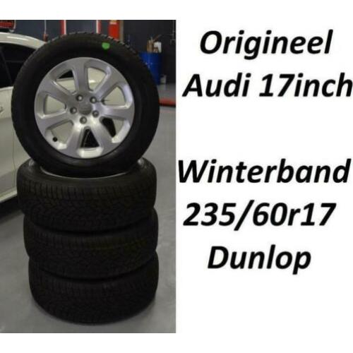 Originele nieuwe winterset velgen 17" met 235/60r17 banden