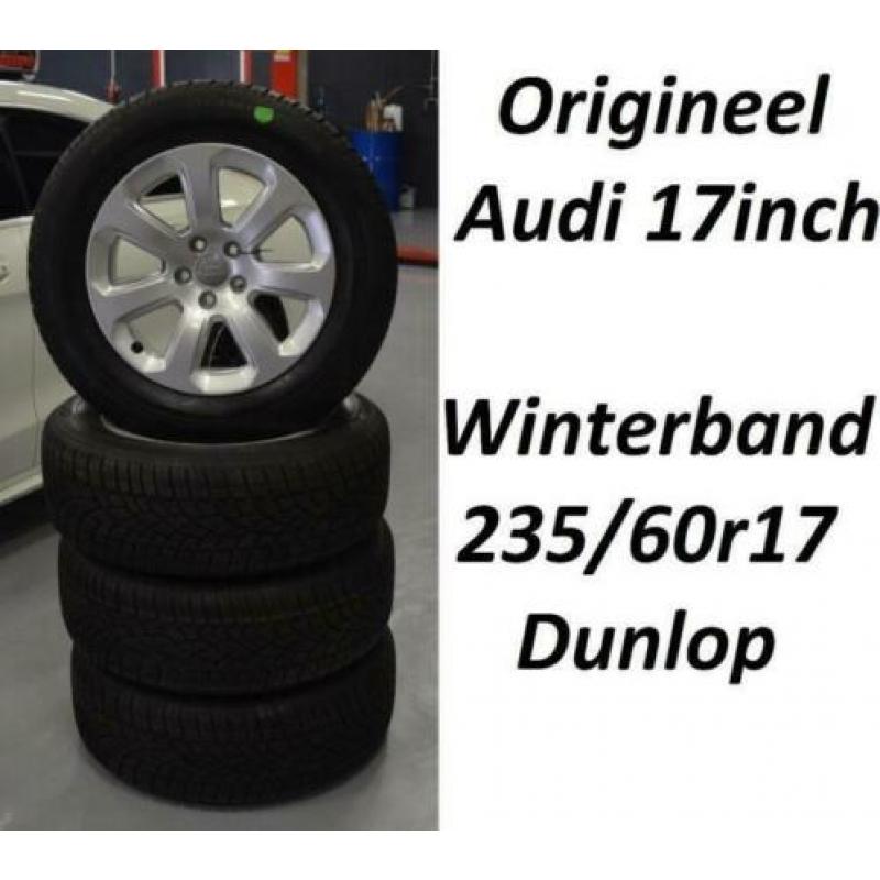 Originele nieuwe winterset velgen 17" met 235/60r17 banden