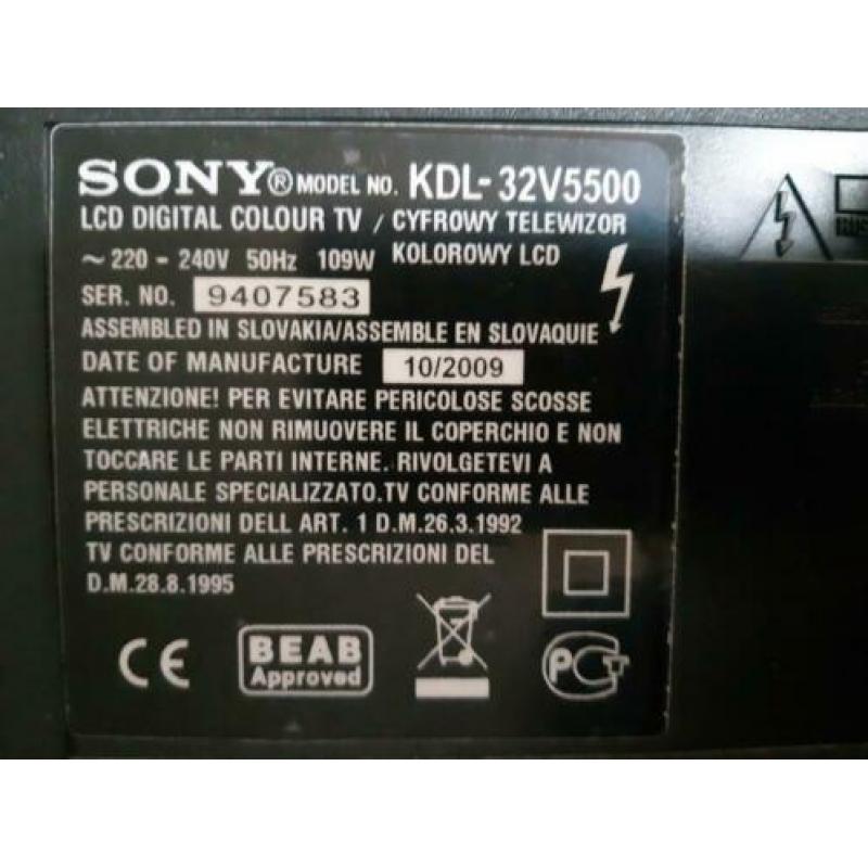 Sony 32" Fullhd smart tv 32v5500