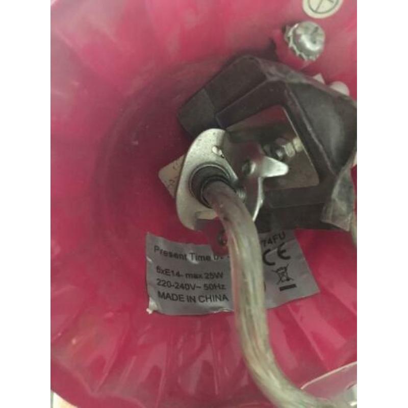 Kroonluchters, roze, hanglamp, meisjeskamer