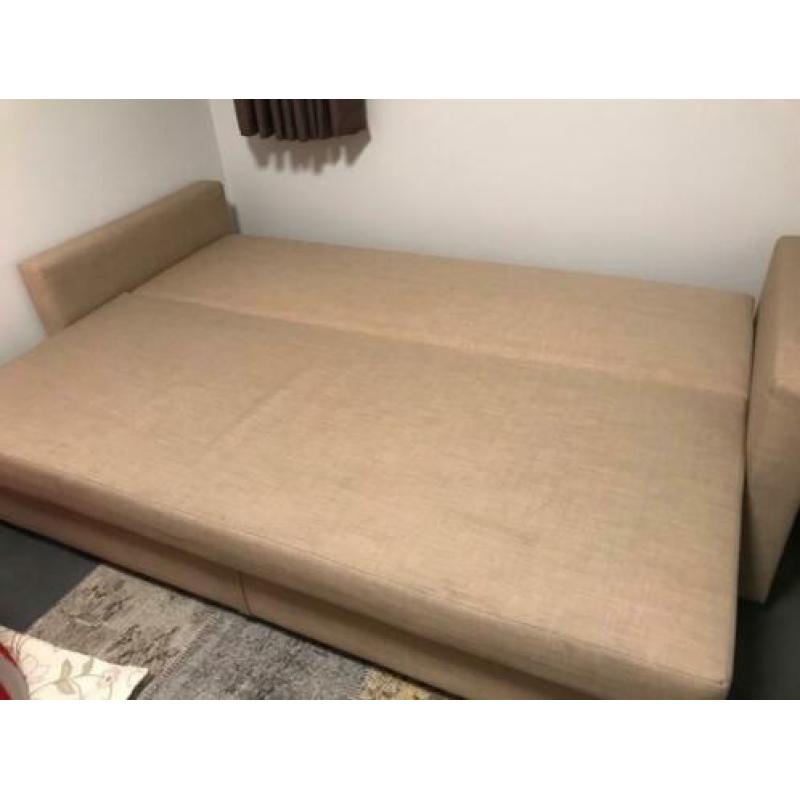 IKEA FRIHETEN 3-zits slaapbank, Hyllie beige