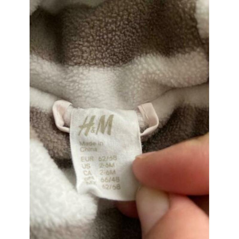 Skipak maat 62/68 van H&M in wit