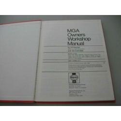 MG 010 MGA 1955 to 1962 Haynes Owners Workshop Manual.