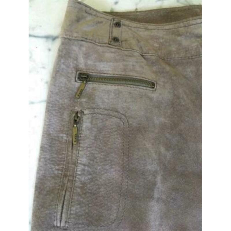 Arma leren driekwart broek Mt 42 NIEUW ! incl. vzk
