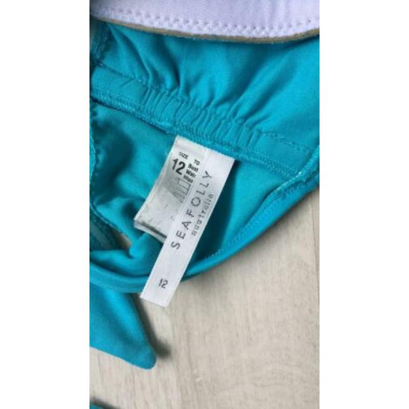 Turkooise Seafolly bikini maat M/L