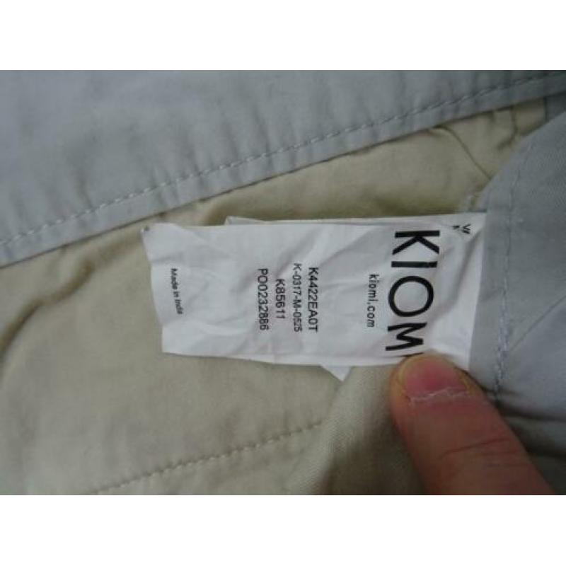 SALE !! KIOMI maat W33, zilvergrijze chino broek.