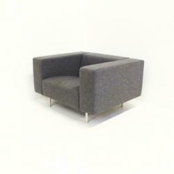 Moooi Bottoni Design Fauteuils, Marcel Wanders, Grijze Stof