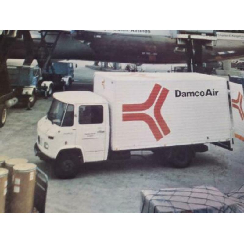 KLM Boeing puzzel Damco air Mercedes Benz 508 Pol