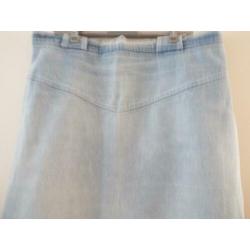Jeans rok blue used mt.54 (XXL)