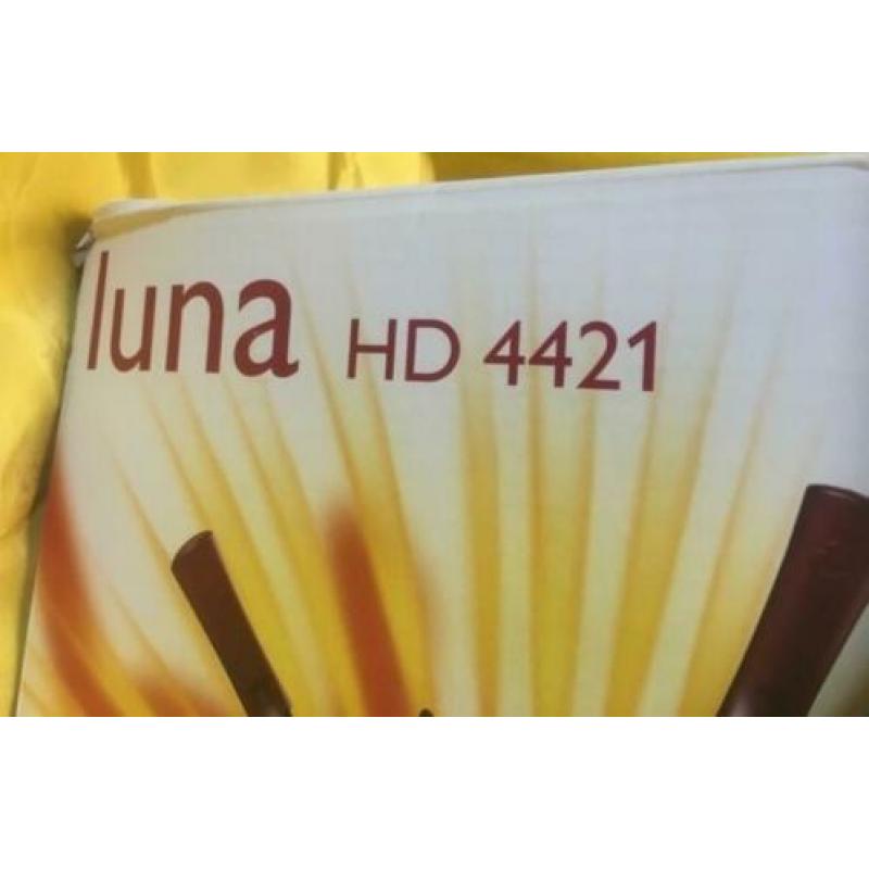 PHILIPS elektrische gourmet stel. Type: LUNA HD 4421.