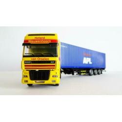 Lion Toys Daf 95 XF van Orselen met 40 ft. APL Container