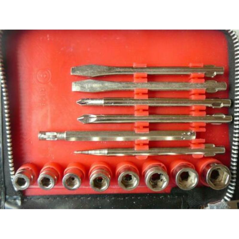 20 pieces faci-motion socket/screwdriver set
